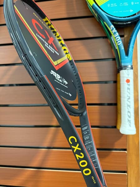 Dunlop CX 200 Limited Edition Tennis Racket NEW, G3 (4 3/8