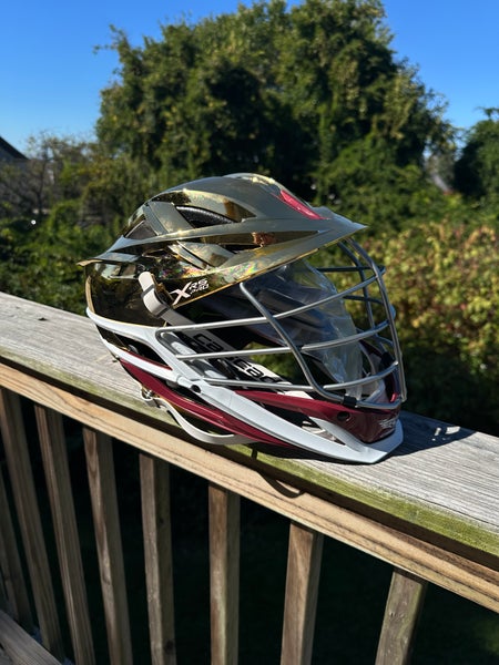 Cascade XRS PRO Gold Chrome Helmet (New)