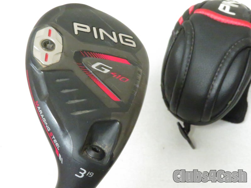 PING G410 Hybrid 19 3H Alta CB 70 Red Stiff Flex with Cover  CLEAN
