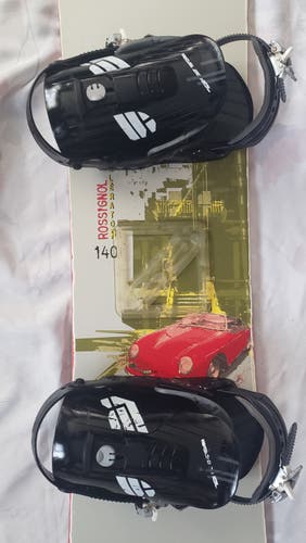 140cm SNOWBOARD ROSSIGNOL with S/M ADULT ROSSIGNOL HC 500 BINDINGS *USED*