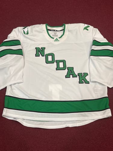 University of North Dakota 58 G Goalie Cut Game Adidas Jersey (New) Item#NDWO