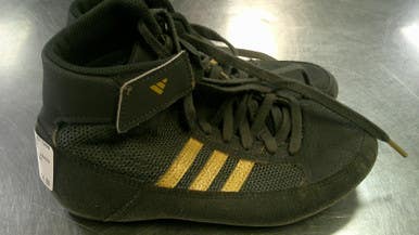 Used Adidas Wrestling Shoes Grey Junior 02 11868-S000066411