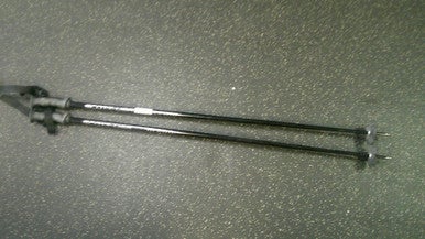 Used Scott ALPINE Mens DH Ski Pole Black 110 cm / 44 in 11868-S000066401