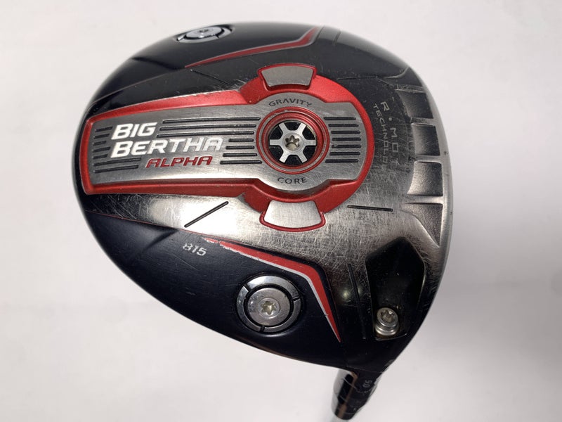 Callaway Big Bertha Alpha 815 Driver 9* Fujikura Speeder 665 Stiff RH
