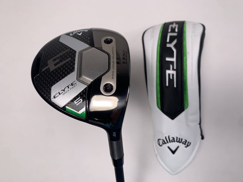 Callaway Elyte Max Fast 5 Fairway Wood 19* Vanquish 4 R2 Senior RH HC