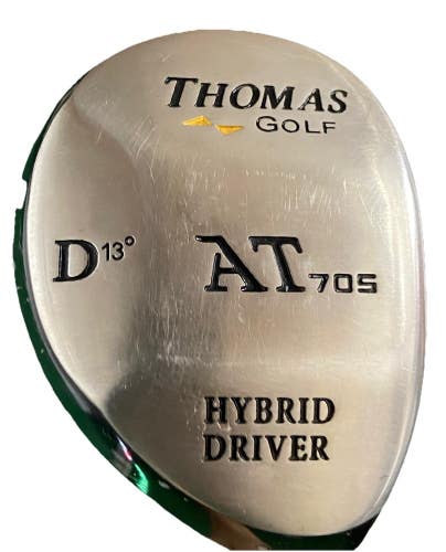 Thomas Golf AT 705 Hybrid Driver 13* RH Senior Graphite 42.5" Stock Grip HC Nice