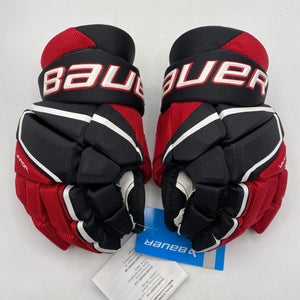 NEW Bauer Vapor Shift Pro Gloves, Black/Red, 11”