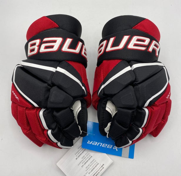 NEW Bauer Vapor Shift Pro Gloves, Black/Red, 11”
