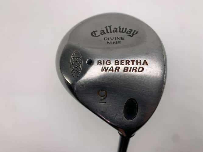 Callaway Big Bertha Warbird 9 Fairway Divine Nine RCH 90 Regular Graphite RH