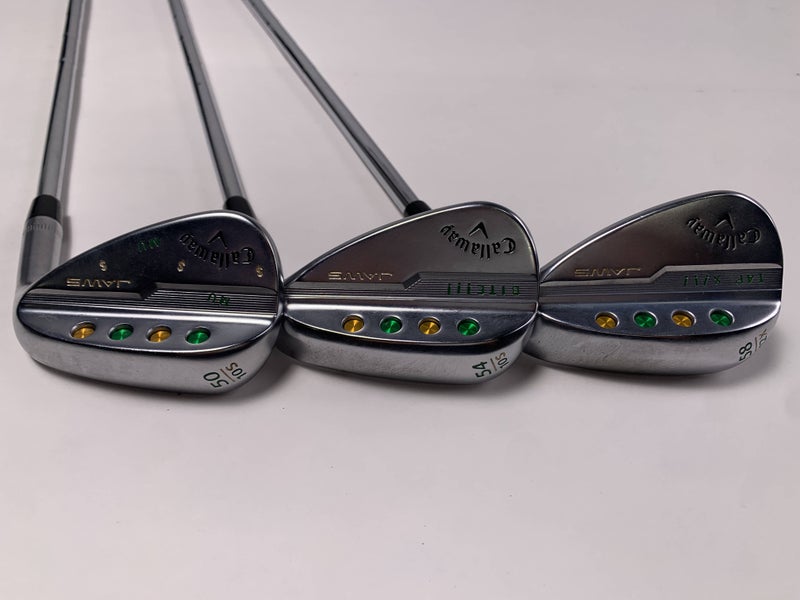 Callaway Jaws MD5 Platinum Chrome Wedge Set 50* 10 | 54* 10 | 58* 12 DG Mens RH