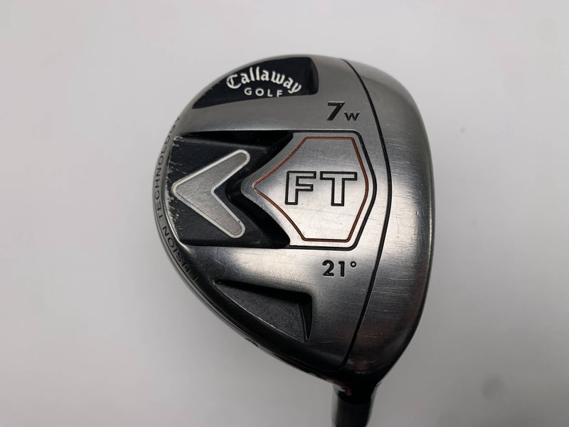 Callaway FT 2008 7 Fairway Wood 21* Fujikura E Fit-On 160 Regular Mens RH