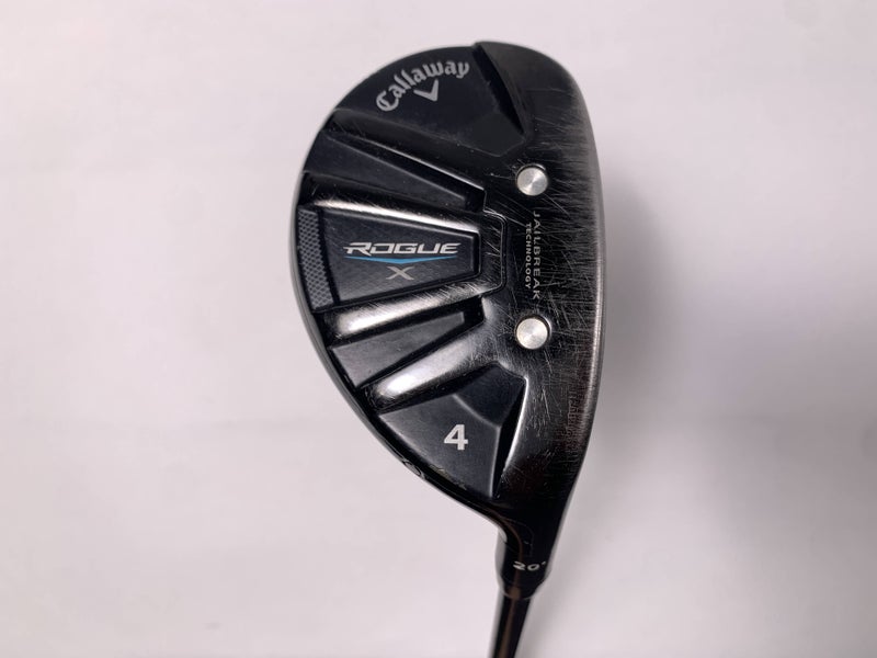 Callaway Rogue X 4 Hybrid 20* Aldila Synergy 60g Senior Graphite Mens RH