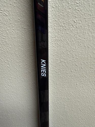 Matthew Knies Senior Warrior Covert QR6 pro Left Hand Hockey Stick P92 80 Flex Pro Stock (New)