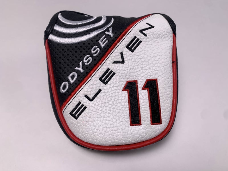 Odyssey Eleven 11 XXL Black White Mallet Putter Headcover NEW