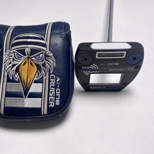 Odyssey Ai-One Square 2 Square Cruiser Jailbird Broomstick  46.5" Mens RH HC