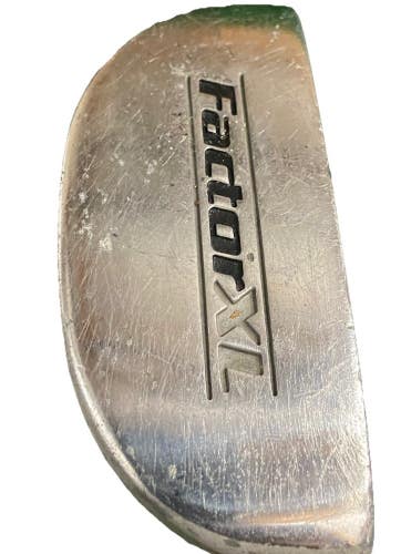 Intech Factor XL Ceramic Insert Putter RH Steel Shaft 34.5" New Mid-Size Grip