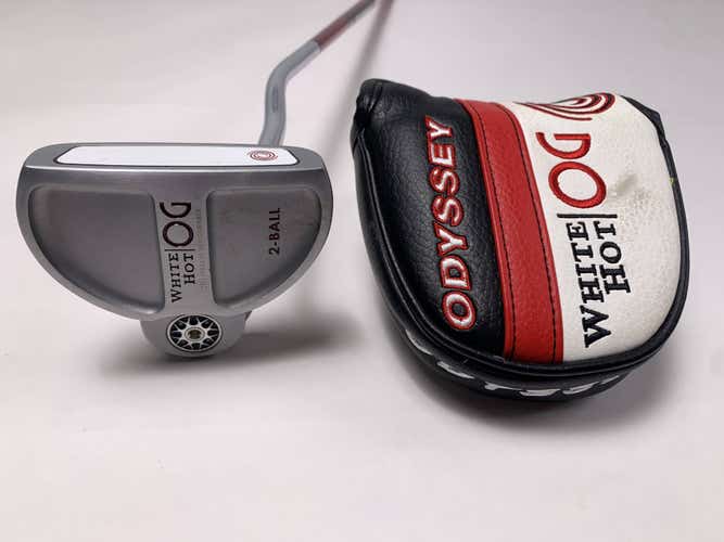 Odyssey White Hot OG 2-Ball Putter 35" Mens RH HC