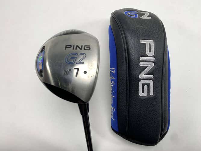 Ping G2 7 Fairway Wood 20* TFC100 Regular Graphite Mens RH HC