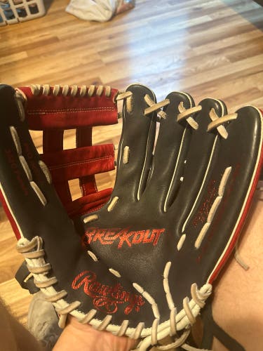2021 Rawlings BREAKOUT RH Outfield Baseball Glove 12.75" (New)