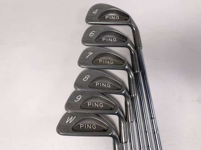 Ping Karsten II Iron Set 4-PW Black Dot Karsten ZZ-Lite Regular Mens RH- No 5i