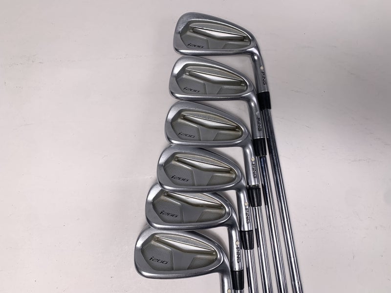 Ping i200 Iron Set 5-PW White Dot 3* Up KBS Tour 120 Stiff Steel Mens RH