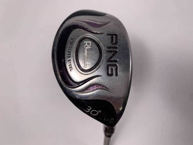 Ping Rhapsody 6 Hybrid 30* ULT 129 Ultra Light Ladies Graphite Womens RH