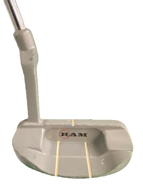 RAM G-Force Mid-Mallet Putter RH Steel 34.5 Inches With New Midsize Grip Nice