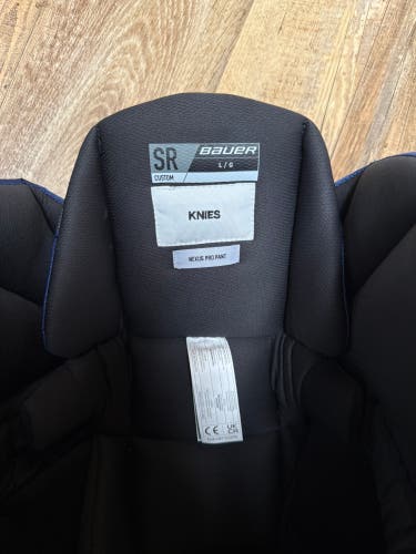 Matthew Knies Toronto Maple Leafs Senior Large Bauer Nexus Custom Pro Hockey Pants Pro Stock (New)