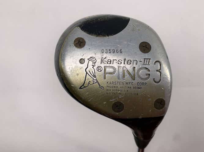 Ping Karsten III 3 Fairway Wood 15* ZZ - Lite Stiff Steel Mens RH