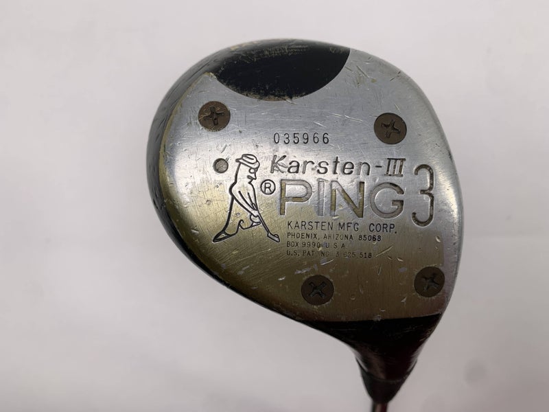 Ping Karsten III 3 Fairway Wood 15* ZZ - Lite Stiff Steel Mens RH