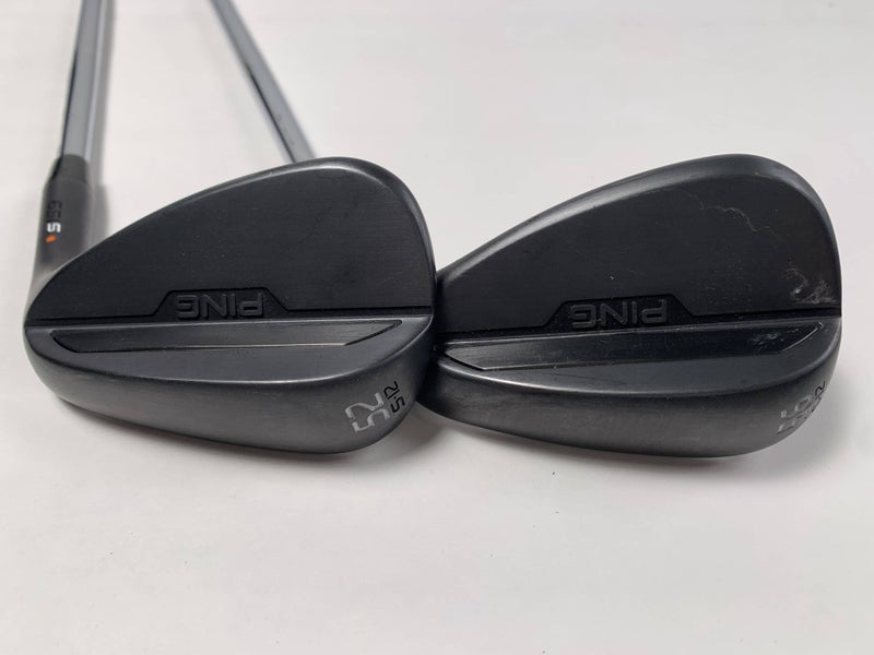 Ping s159 Midnight Wedge Set 52* 12 | 56* 12 Orange Dot 2* Flat DG S300 Mens RH