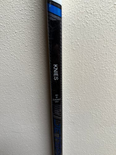 Matthew Knies Senior CCM Jetspeed FT6 Pro Left Hand Hockey Stick P92 80 Flex Pro Stock (New)