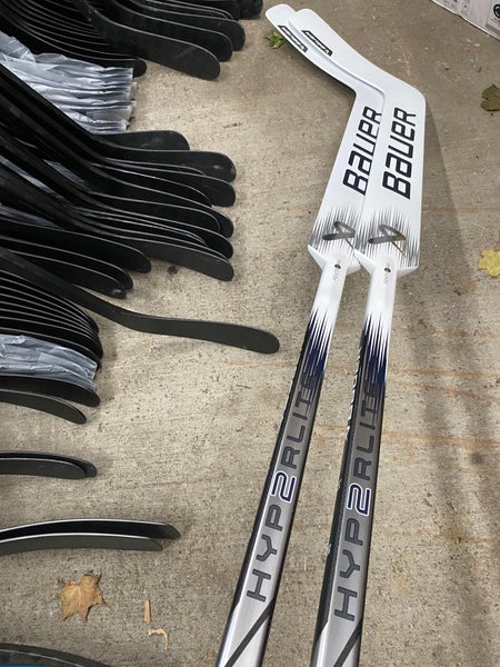 2 pack New Bauer Hyperlite Goalie Stick 27" Pro Stock