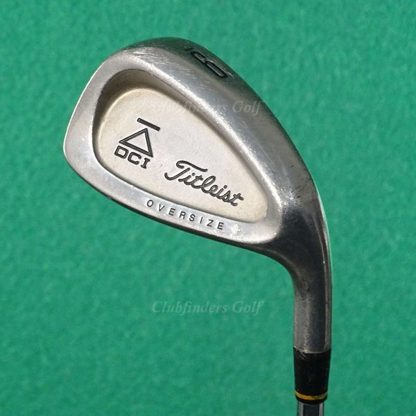 Titleist DCI Black Oversize+ Single 9 Iron Precision FCM 6.5 Steel Stiff