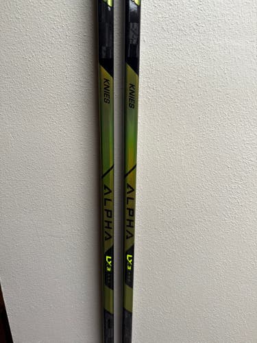 Matthew Knies Senior Warrior Alpha LX3 Pro Left Hand Hockey Stick P92 85 Flex Pro Stock (New)
