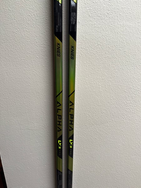 Matthew Knies Senior Warrior Alpha LX3 Pro Left Hand Hockey Stick P92 85 Flex Pro Stock (New)