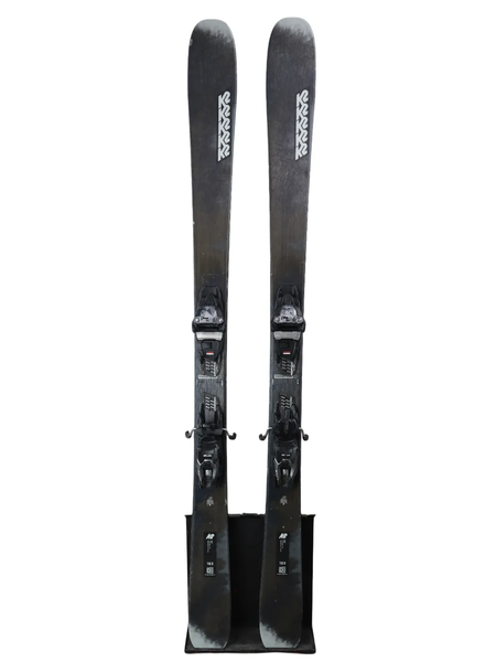 Used 2024 K2 Mindbender 85 Skis (163cm) w/ Marker Squire 10 Bindings