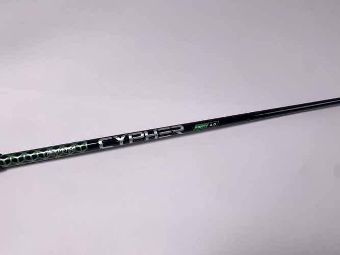 Project X Cypher Forty 4.0 40g Ladies Graphite Hybrid Shaft 38.5"-PXG