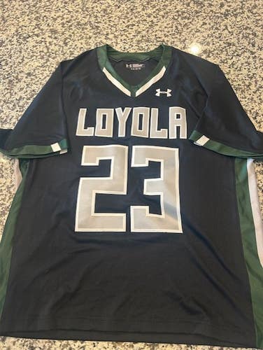 Under Armour Loyola lacrosse team game jersey NEW mens L large