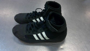 Used Adidas Wrestling Shoes Black Junior 05 11339-S000196094