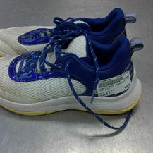 Used Under Armour Basketball Shoes M Royal Blue Senior 7 11339-S000196056