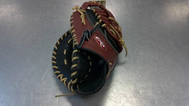 Used Rawlings GOLD GLOVE BB/SB First Base LH Throw Maroon 12 1/4" 11339-S000196026