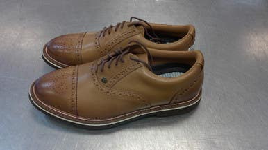 Used Mens Golf Shoes Brown Senior 9 11339-S000196030