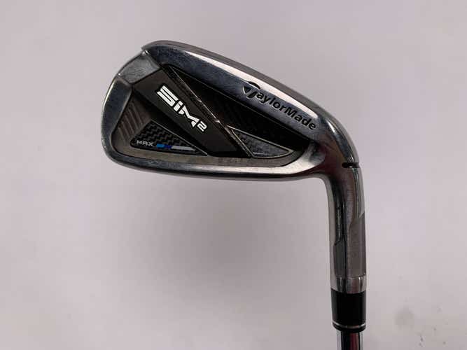 TaylorMade SIM2 MAX Single 4 Iron KBS Max MT 85g Stiff Steel Mens RH