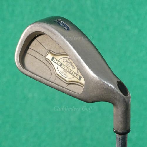 Lady Callaway Big Bertha X-12 Single 6 Iron Ladies Gems Steel Ladies