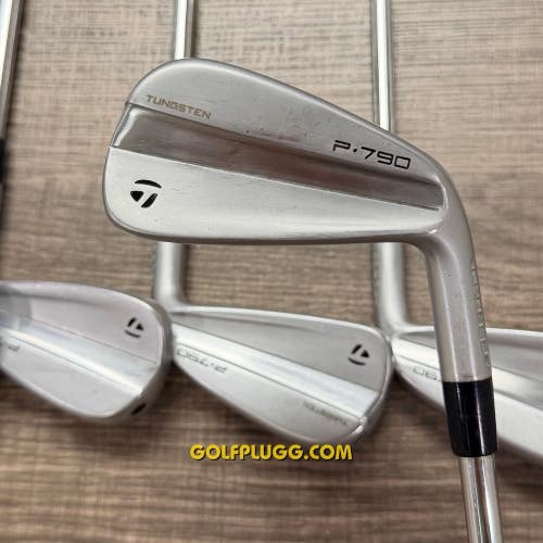 2023 Taylormade P790 Iron Set 4-PW / Dynamic Gold, Stiff Flex (65)