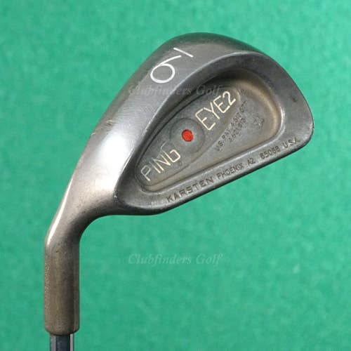 LH Ping Eye 2 Plus Red Dot Single 9 Iron Cushin CS Lite Steel Regular