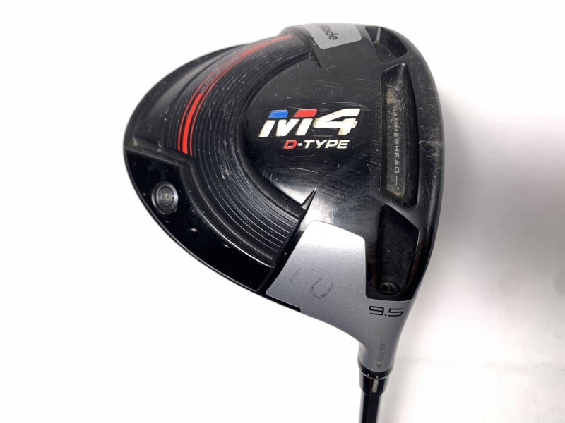 TaylorMade M4 D-Type Driver 9.5* Fujikura Atmos Red 5S Stiff Graphite Mens RH