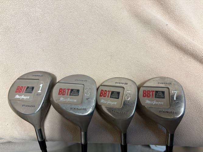 Men's BBT Right Handed Clubs (Full Set) Regular Flex 4 Pieces (Used)