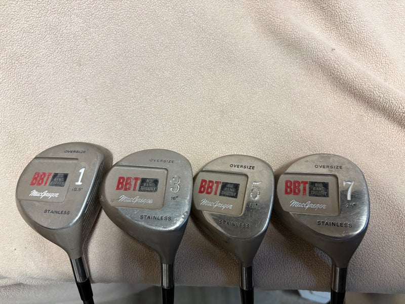 Men's BBT Right Handed Clubs (Full Set) Regular Flex 4 Pieces (Used)
